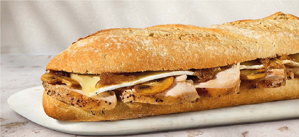 Pans Frango Assado Brie